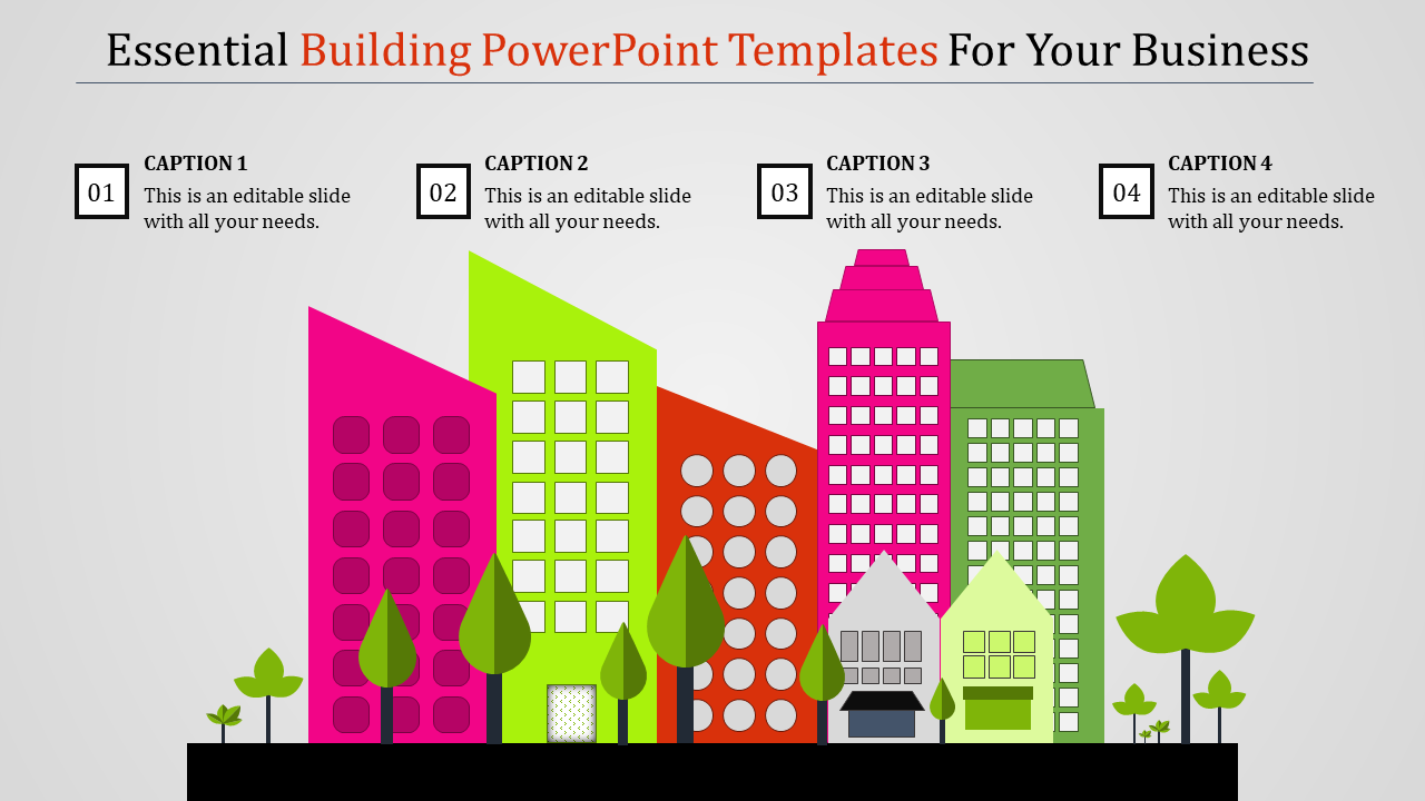 We have the Best Collection of Building PowerPoint Templates